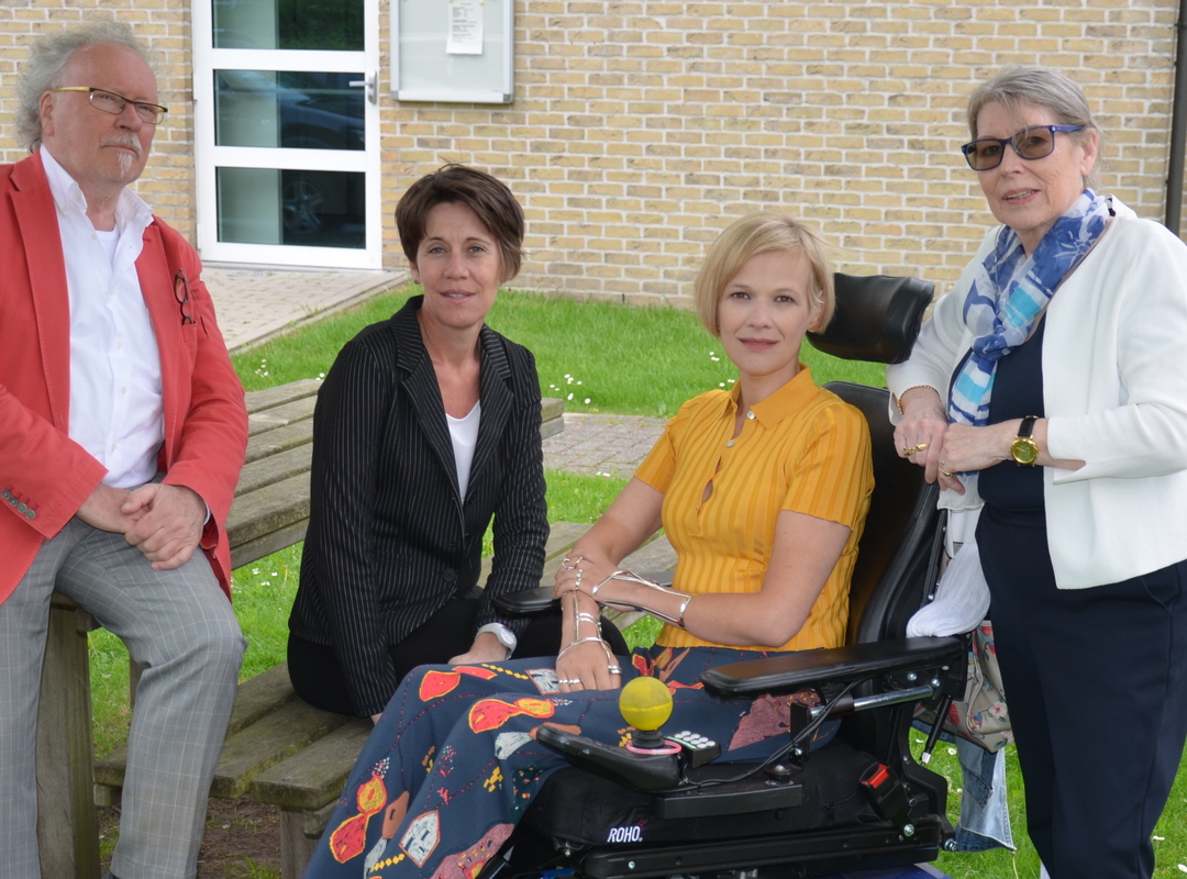 N-VA Borsbeek maakt opnieuw 4 sterke kandidaten bekend Vlnr: Luc Couillier, Margot Mys, Naomi Van der Velden en Rita Schouppe-Moons.
